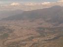 Arriving in South America!  Flying into Quito, EcuadorÂ´s 2870 foot high capital.